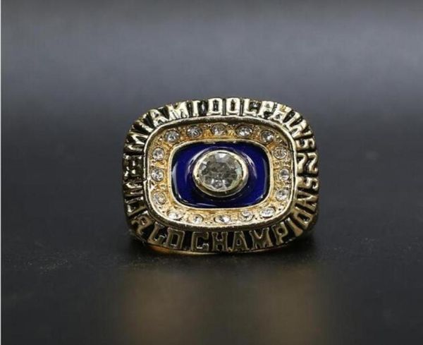

fans039collection1972dolphin s wolrd s team ship ring sport souvenir fan promotion gift whole4081935122514940, Golden;silver