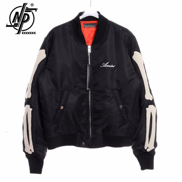 

mens jackets winter thick letter embroidered brand womens baseball fashion brands social club clothing hombre 230809, Black;brown