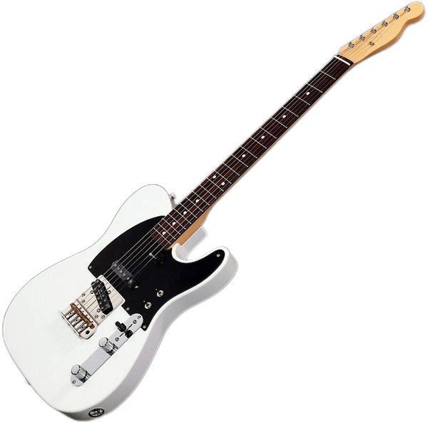 

miyavi tele rosewood fingerboard arctic white with benefits electric guitar