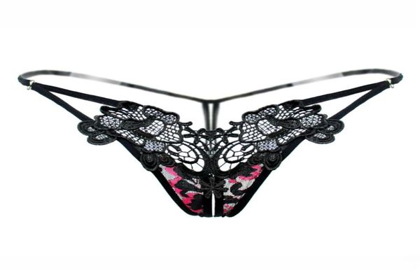 

women lace panties thongs and g strings lingerie underwear women panties crotchless intimates ladys embroidery hollow out und2185473, Black;white