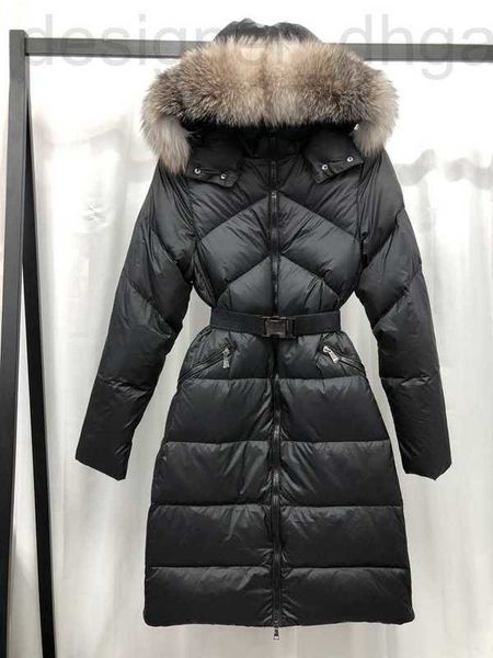 

women's down & parkas designer m family's 23rd winter new bright face standing neck fashion loose thickened bread coat goose pa80, Black