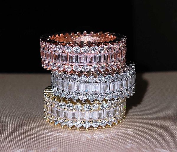 

ring inlaid zircon ring creative fashion jewelry0123459601767, Golden;silver