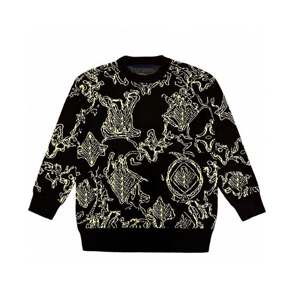 

men's plus size sweaters hoodies in autumn / winter 2022acquard knitting machine e custom jnlarged detail crew neck cotton h35t, Black;brown