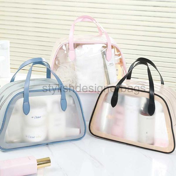 

cosmetic bags cases wet and dry separation portable makeup bag for women 2023 new large capacity travel swimming products storage bag wash b