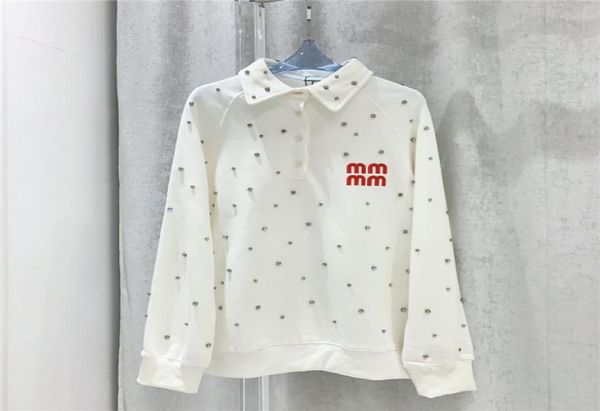 

full rhine sweatshirts hoodie for women designer polo collar casual loose pullover winter warm hoodies8339349, Black