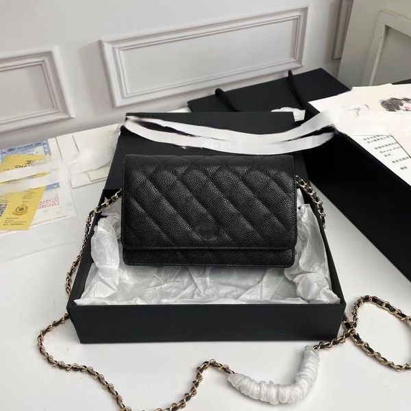 

cc bag crossbody designer bags shoulder chain bags channel bag luxurys handbags the tote bag classic high-quality caviar bag genuine leather