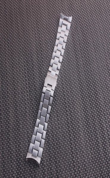 

20mm 22mm silver solid stainless steel watch strap band for fits tag heuer carrera calibre 18877341129, Black;brown