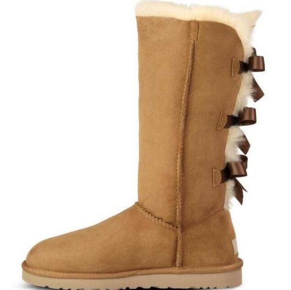 

new classic design u wgg aus women's snow boots 58155825 high-length and short warm boot us3-12, Black
