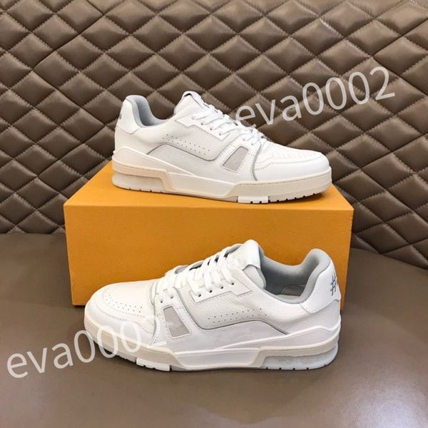 

2023 new shoes home trainer sneaker buckle designer men woman leather sneaker causal shoes board shoes trainer rd0804, Black