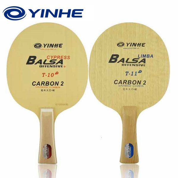 

table tennis raquets original yinhe uranus t-10s t-11s t 10 t 11 t10 t11 cypress carbon fiber off table tennis blade for pingpong racket 230