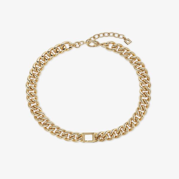 

china necklace for women designer gold fashion cuban link necklaces jewelry, Silver