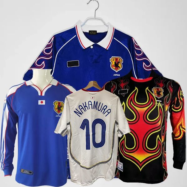 

retro classic 1998 2000 2001 2006 japan soccer jerseys nakamura nakata kawaguchi matasuda inamoto kojima narazaki national team retro 98 foo, Black;yellow