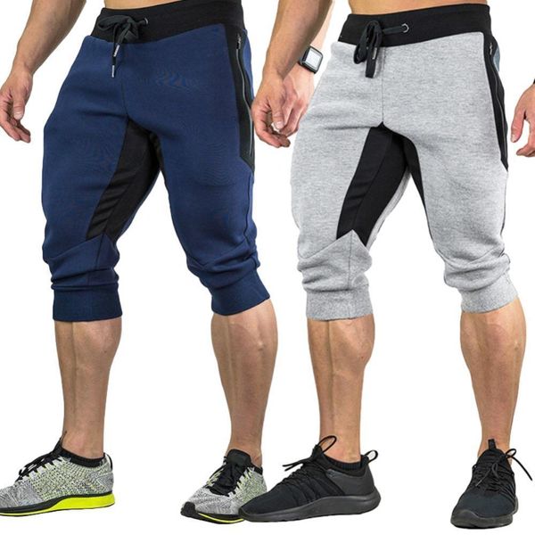 

men's shorts summer men casual color block pockets drawstring s trousers loose sports men clothing 230809, White;black