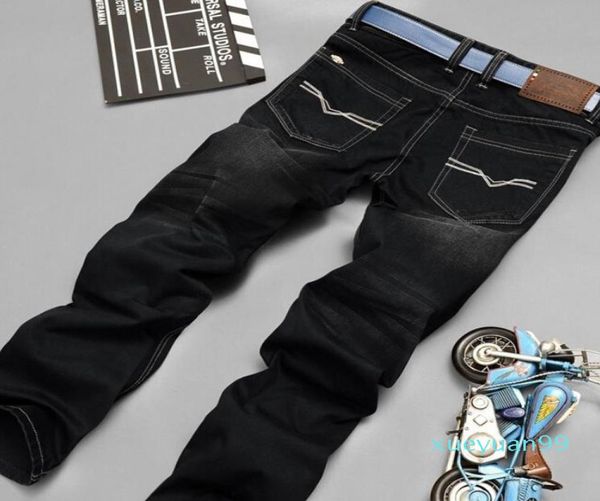 

2021 mens jeans r famous brandclothing straight men jeans fashion europe and america style biker denim jeans man1021986, Blue