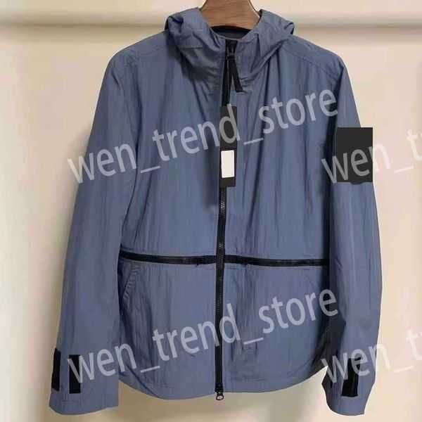 

toney designer men's jackets island armband metal reflective fabric tide stone brand tidal flow design 63ess 4 shr7, Black