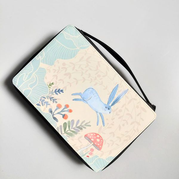 

dhl100pcs stuff sacks sublimation diy white blank polyester single sided printing large capacity bible bag