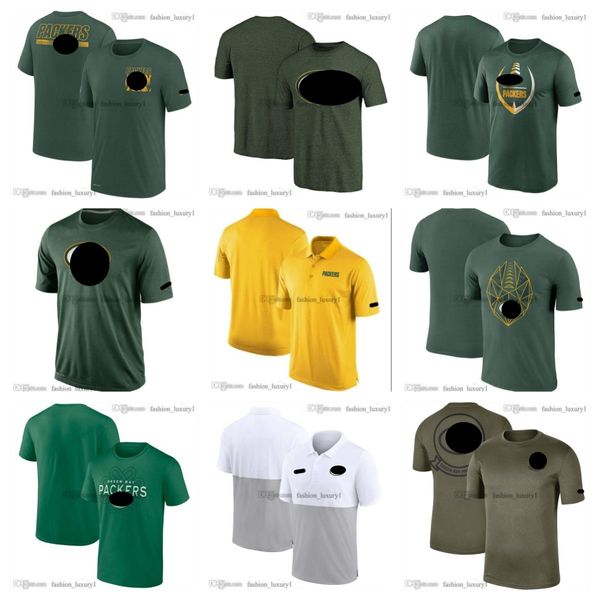 

mens green bay''packers''football jersey t shirts printed fashion man t-shirt cotton fashion casual tees short sleeve cl, White;black