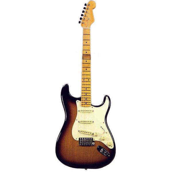 

yamano limited 1969 st heavy relic inca silver electric guitar