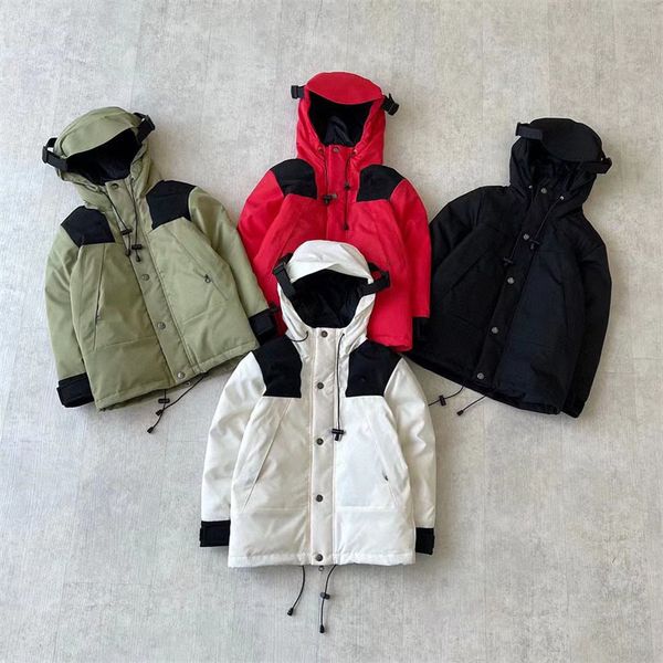 

children girls boys puffer hooded down coats fashion winter windproof hooide jackets kids outwear outdoor classic sport clothes, Blue;gray