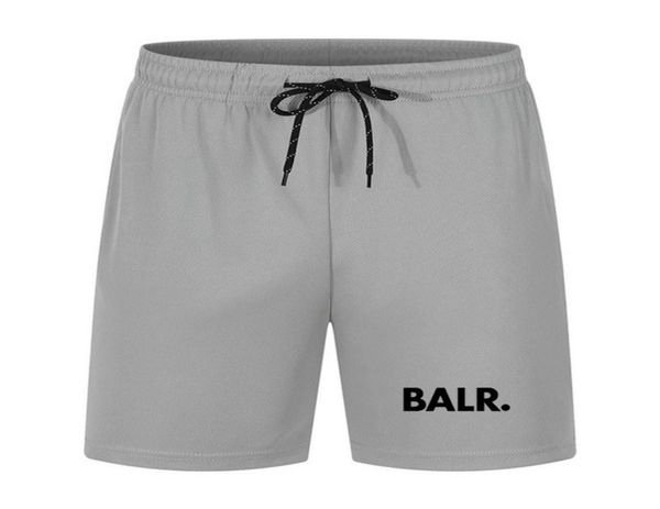 

fashion balr shorts men clothing summer breathable casual beach shorts fitness running sweatpants jogging short homme plus size s6373189, White;black