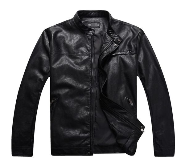 

whole leather jacket men039s 2016 popular winter commercial fashionable comfort keep warming pretty pattern gentleman 1909978, Black