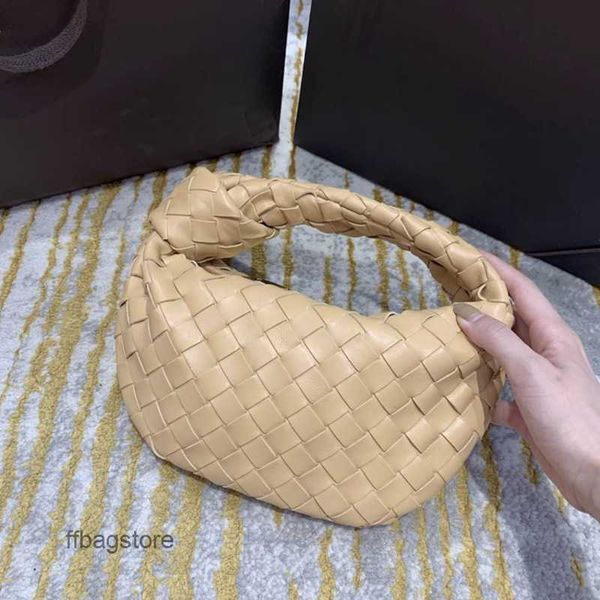 

leather bags jodie bottegaa venetaa designer bag spring evening portable horn women's cloud fashion versatile woven handbag 26cm dy7p