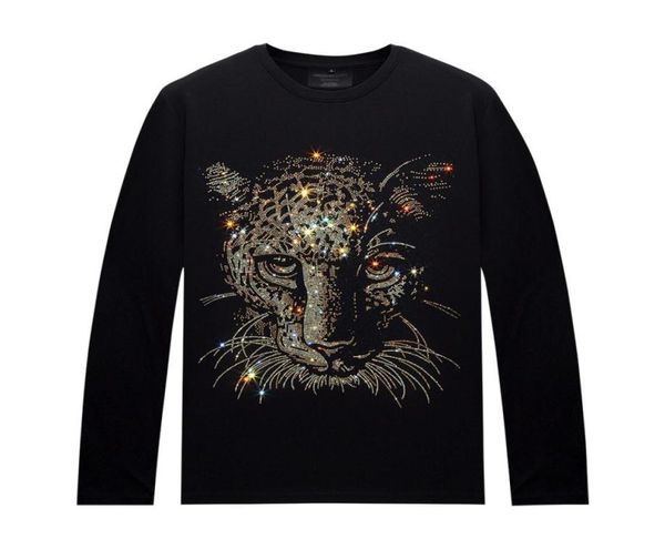 

mens womens rhines t-shirts long sleeves designer shirts casual comfortable tee mercerized cotton for spring autumn6046990, White;black