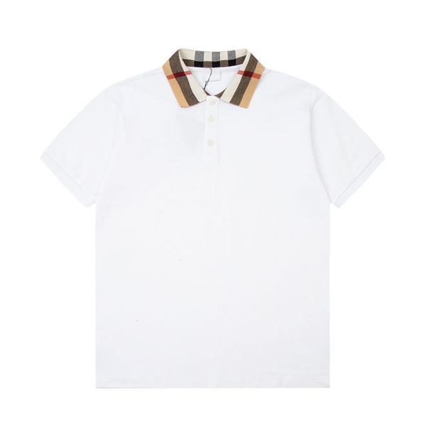 

2 mens polos t shirt fashion embroidery short sleeves turndown collar tee casual polo shirts m-3xl#163, White;black