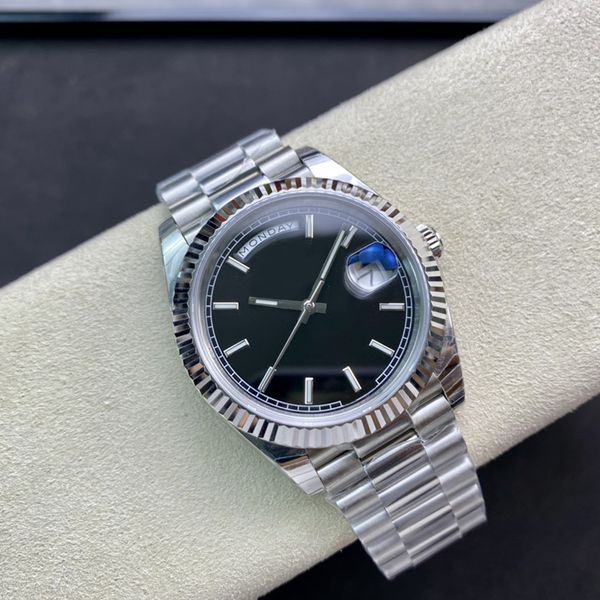 

Dhgate Week Men's Luxury Watch Automatic Machinery 40mm904L Stainless Steel Strap Sapphire Mirror Waterproof Strap Box Folding Buckle Root Beer watch jason 007, Gray