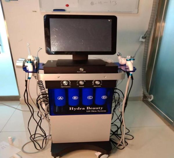 

14 in1 hydrafacial machine face care devices diamond peeling and hydrafacials hydrofacials water jet aqua facial hydra dermabrasio8152262