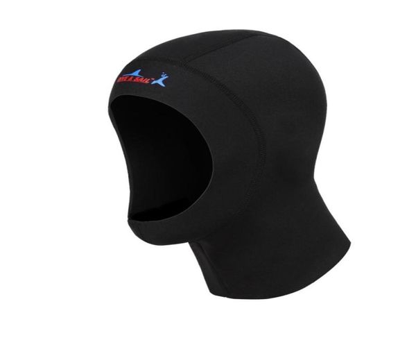

3mm neoprene scuba diving cap with shoulder snorkeling equipment hat hood neck cover winter swim warm wetsuit protect hair9344612