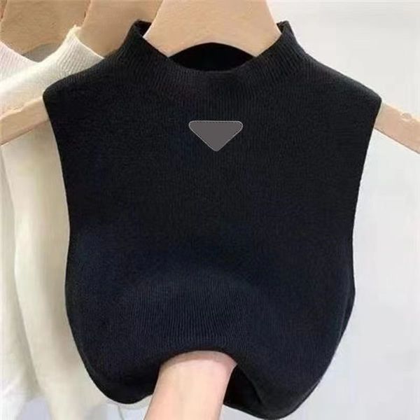 

womens sweater knitted vest pullover body warmer ladies black white waistcoat female autumn knitted vests clothin, Color 6