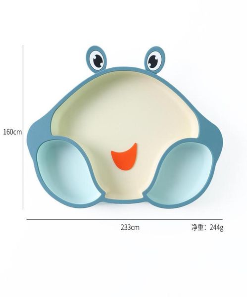 

baby silicone plate new creative baby separate child suction cup auxiliary food bowl mother and products5792900