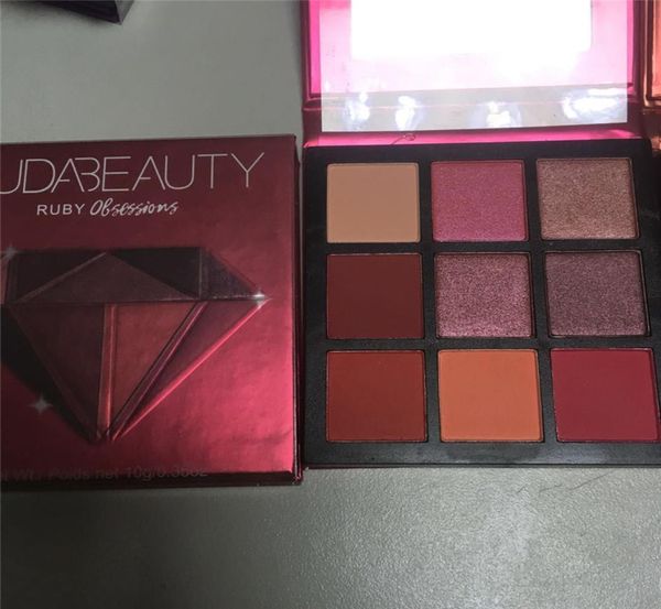 

hudabeaut 9 colors eyeshadow palette z ruby amethyst sapphire emeral7163672