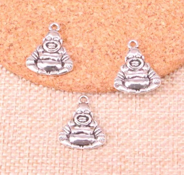 

54pcs charms two sided buddha 2016mm antique making pendant fitvintage tibetan silverdiy handmade jewelry9672645, Bronze;silver