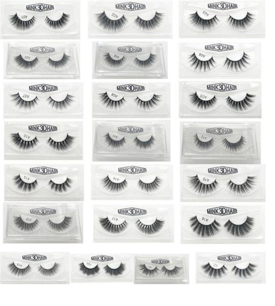 

3d false eyelashes 22 styles handmade beauty thick long soft lashes fake eye lash eyelash gift box package 3001217 a421877813