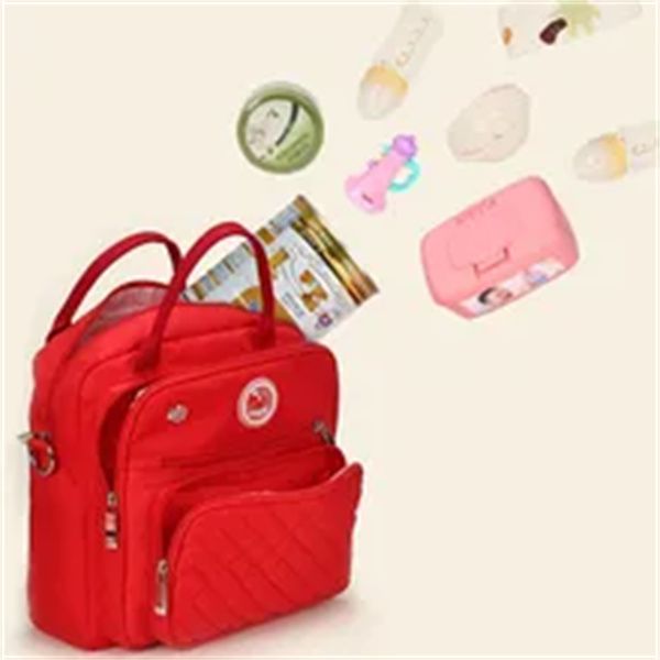

mom diaper bag waterproof nylon baby nappy bag women travel backpakc for baby nursing maternity bag bolsa maternidade 4 colors a5, Black