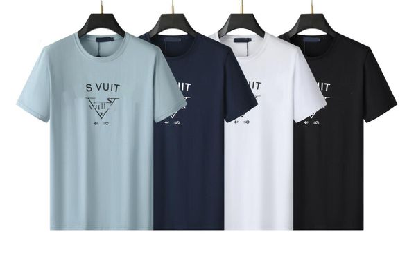 

summer new printed men's and women's short sleeve couples cotton t-shirt trend brand popular 5 2, White;black