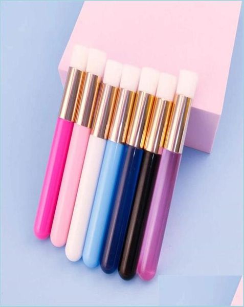 

makeup brushes professional soft eyelash extensions cleaning brush eyebrow nose comedones cleansing lash shampoo tools drop delive2251267