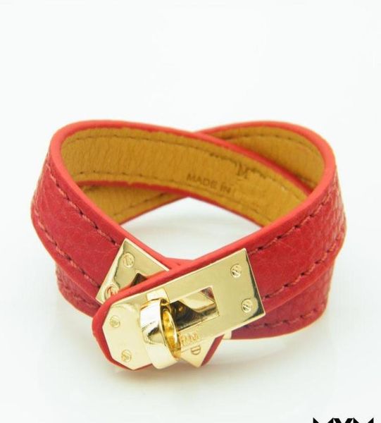 

vintage multilayer pu leather h bracelets for women cuff bangles men gold buckle wristband pulseras hombre male accessories jewelr7490209, Golden;silver