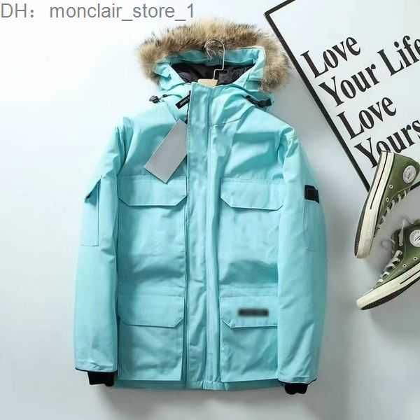 

canada goode jacket designer jackets men's down parkas winter bodywarmer cotton luxury women's puffy windbreakers couples warm coa, Black
