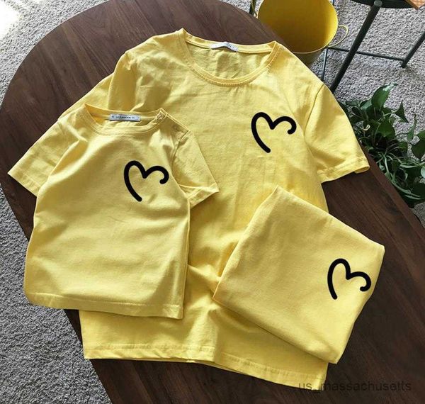 

family matching outfits cool summer family matching clothes look mother daughter mommy and me father and son tee shirts family outfits r2308, Blue