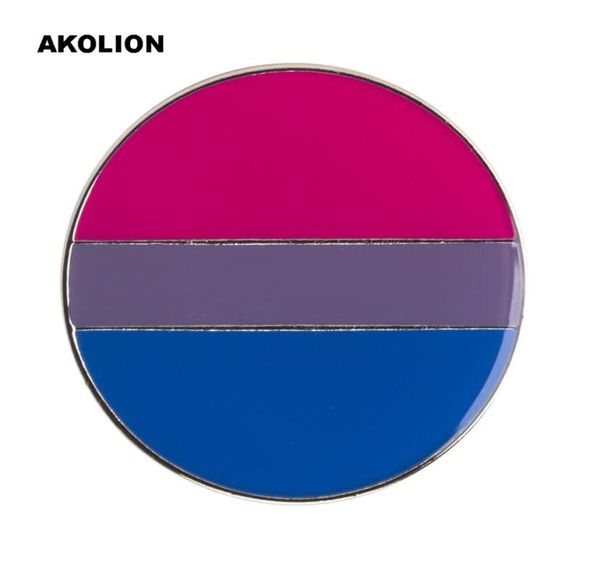

bisexual pride flag metal badges for clothes brooch pins brooch jewelry kawaii pins set xy03146169914, Black