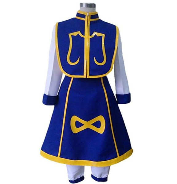 

hunter x hunter kurapika kurta cosplay costume01234563010152, Black
