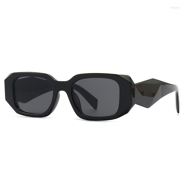 

sunglasses fashion designer square ladies classic retro glasses outdoor street shooting riding driving u375, White;black
