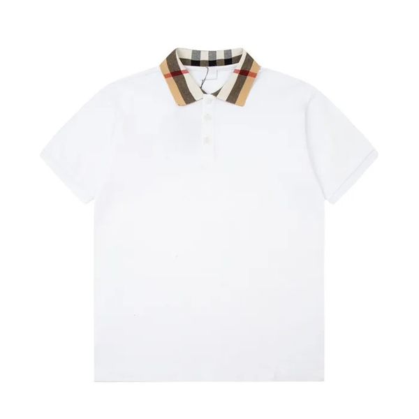

short sleeves turndown collar tee casual polo shirts m-3xl, White;black