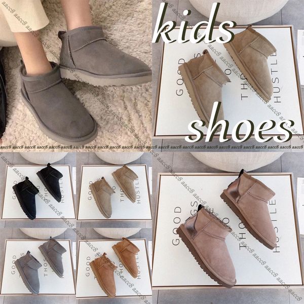 

kids boots australia shoe low toddler sneakers winter kid designer toddlers trainers boys boy girl children size outdoor boot booties 83lx#, Black