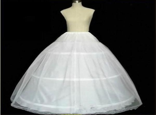 

three hoops petticoats for ball gowns adjustable sizes crinoline bridal accessories underskirt for weddingpromquinceanera 8740568, White