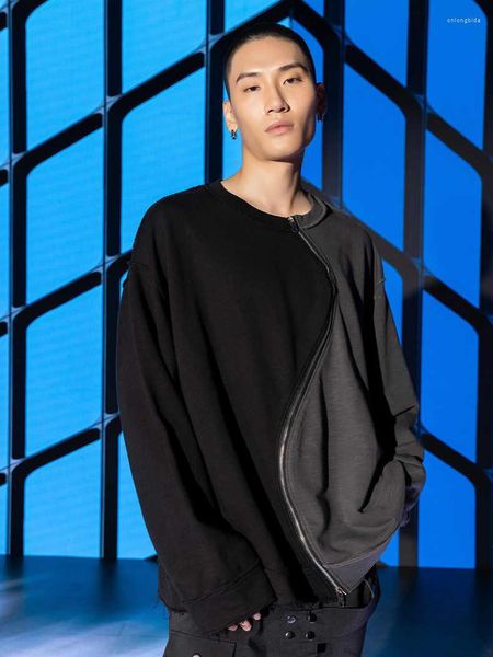 

men's hoodies 2023 runway fashion & sweatshirts luxury design party style clothing, Black