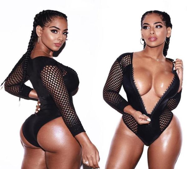 

women039s onepiece zipper front bikini suit surfing bathing suit black monokini swimwear lady swimsuit long sleeve biquin3813038, White;black